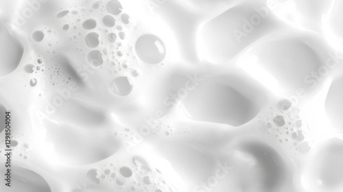 Wallpaper Mural Light airy background with soft foam texture for modern design Torontodigital.ca