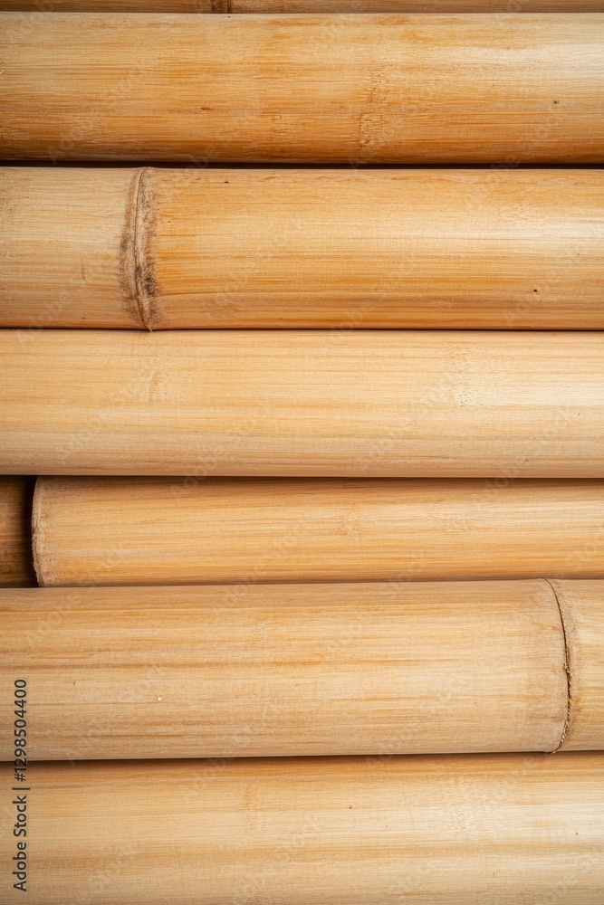 Natural bamboo texture creates warm, inviting atmosphere with un Natural bamboo texture creates warm, inviting atmosphere with un