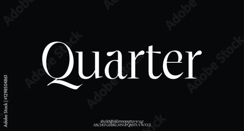 Premium luxury elegant alphabet letters and numbers. Elegant wedding typography classic serif font decorative vintage retro. Creative vector illustration
