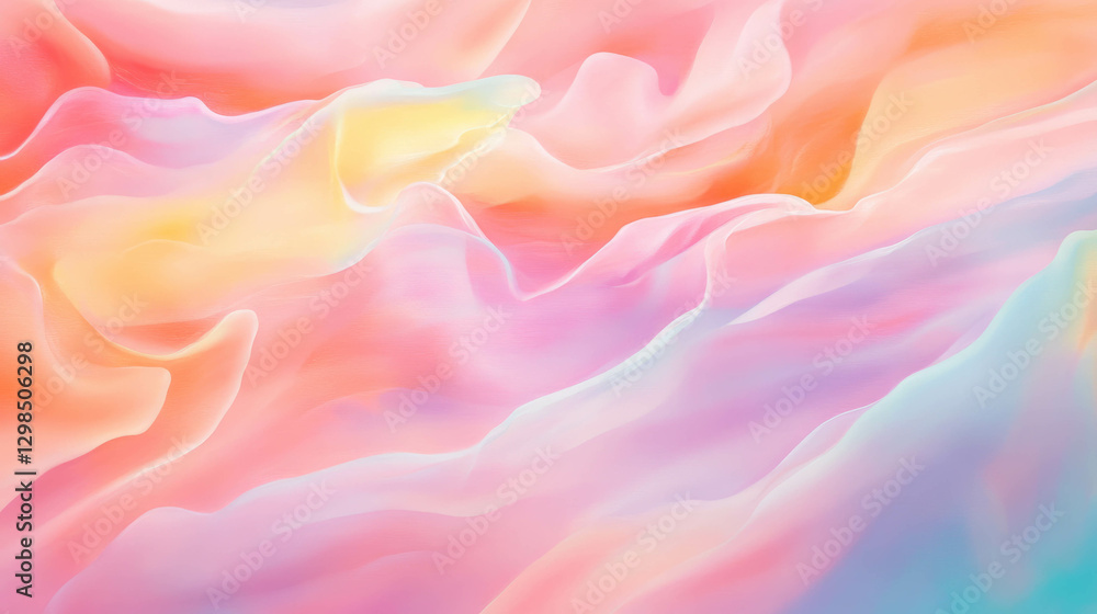 Obraz premium Soft pastel watercolor texture background for creative design