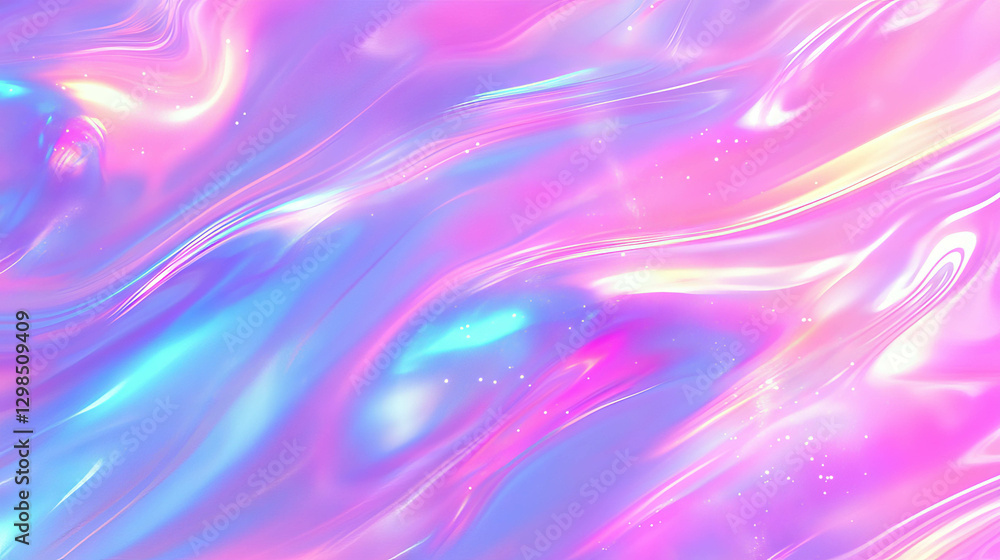 Obraz premium Magical swirling fairy dust with sparkling texture for enchanting background design