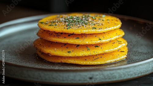 Wallpaper Mural Roasted Butternut Squash Slices, Restaurant Dish Torontodigital.ca