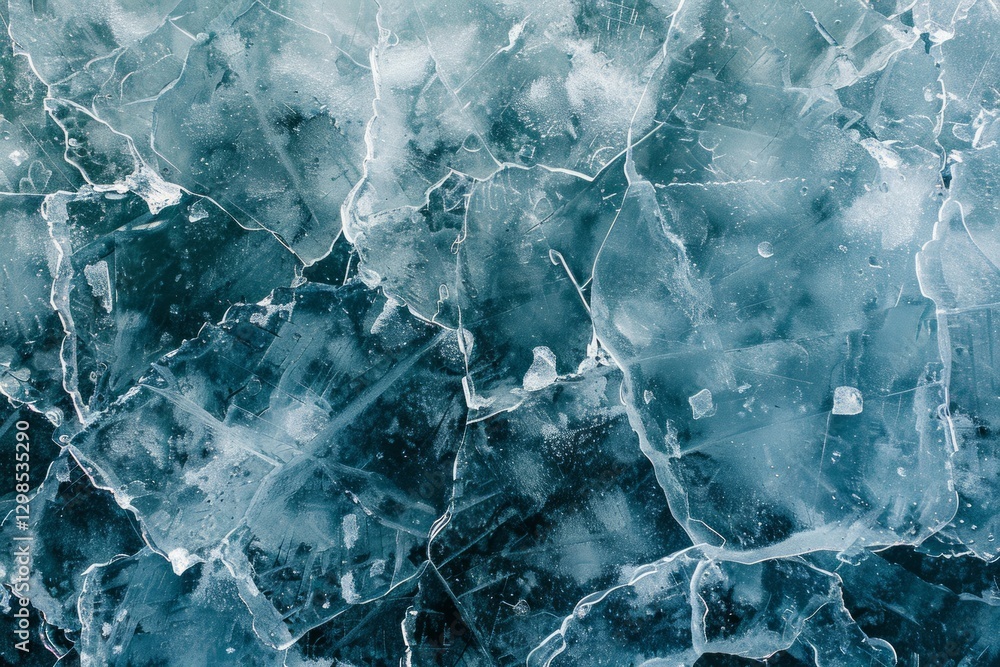 Photo of Thick and freezy pieces of ice surface. Background texture for backdrops or mapping Photo of Thick and freezy pieces of ice surface. Background texture for backdrops or mapping