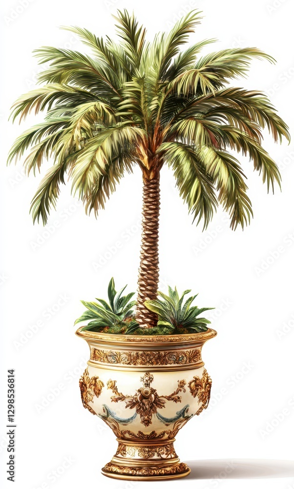 palm tree isolated on white palm tree isolated on white