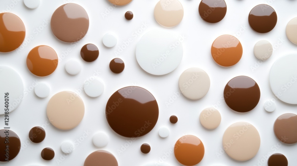 A vibrant collection of round paint samples in various shades, displayed on a white background, Ideal for interior design, color matching, or art projects that require a playful element of hues, A vibrant collection of round paint samples in various shades, displayed on a white background, Ideal for interior design, color matching, or art projects that require a playful element of hues,