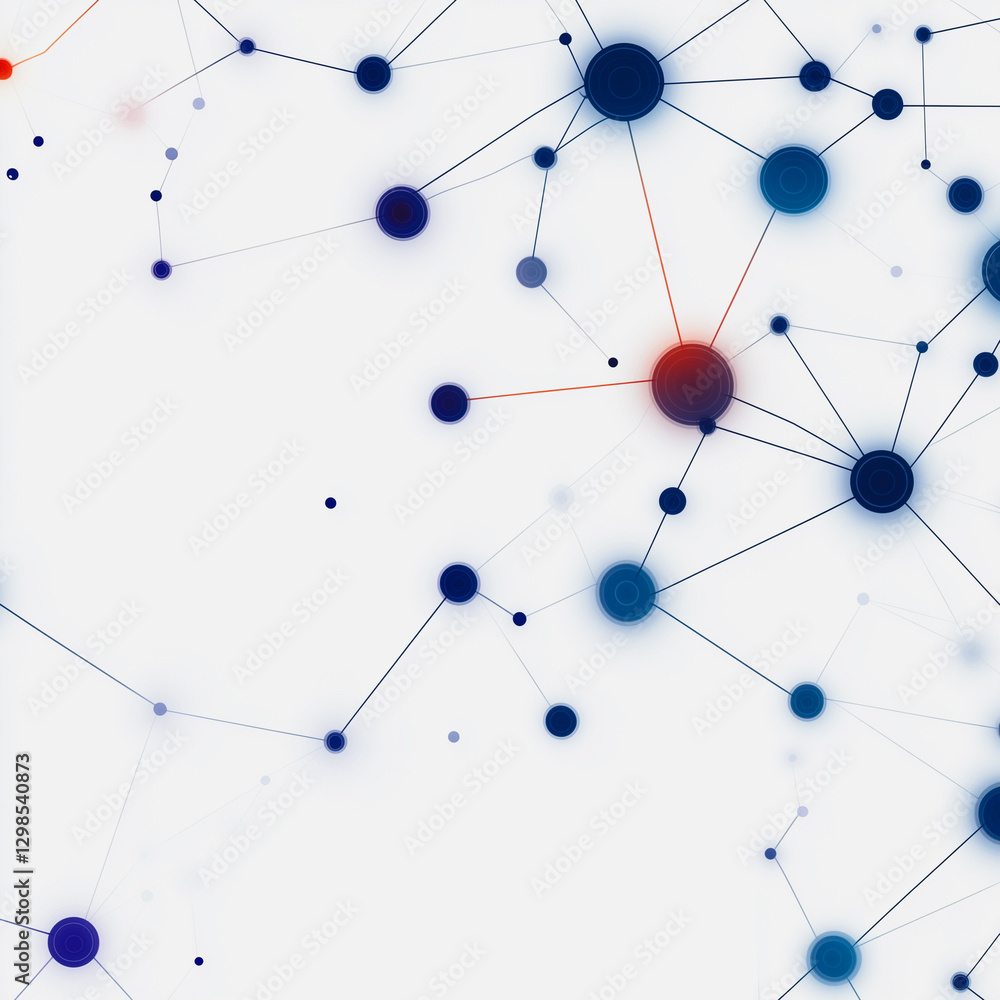 Network of Connections: A dynamic network of interconnected nodes and lines illustrates the intricate web of data and communication, hinting at complex systems and relationships. Network of Connections: A dynamic network of interconnected nodes and lines illustrates the intricate web of data and communication, hinting at complex systems and relationships.