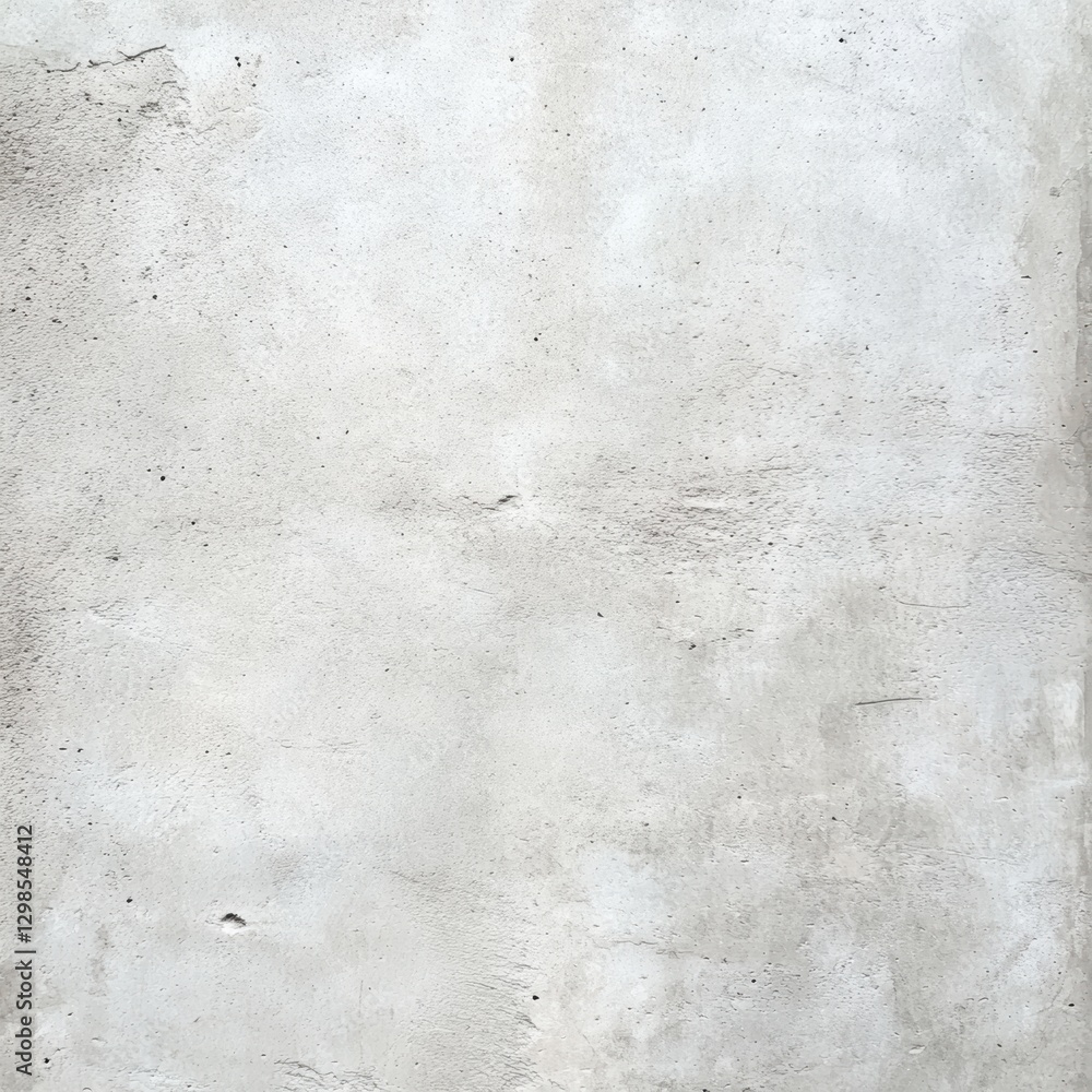 Fototapeta premium Smooth, textured concrete wall in neutral tones, ideal for backgrounds in architecture, design, or construction projects, conveying a minimalist aesthetic and industrial feel,