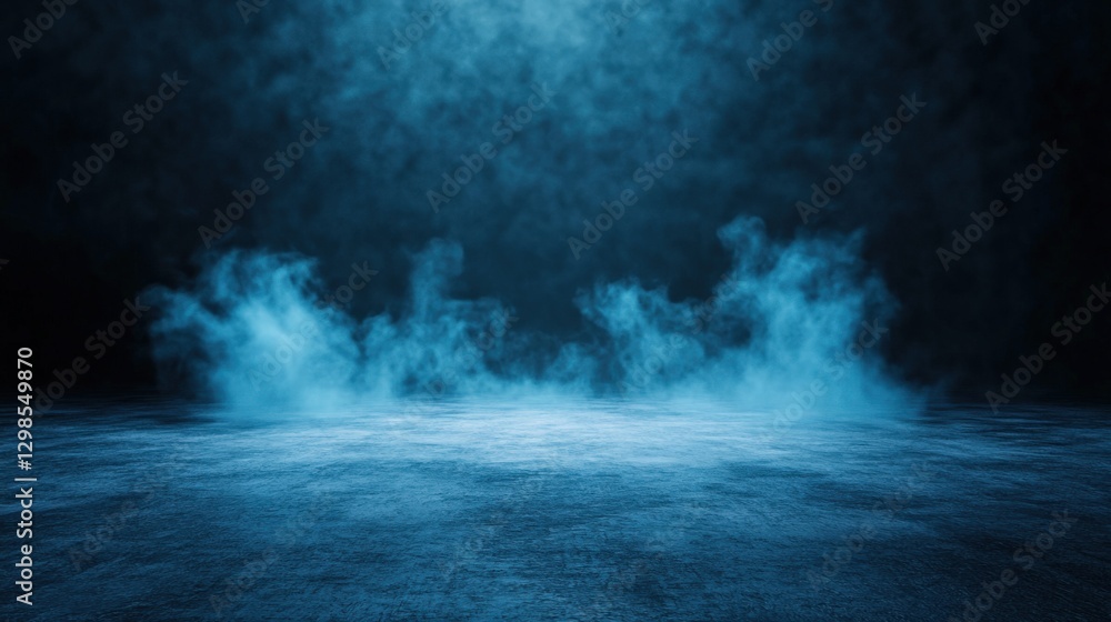 mysterious blue smoke background mysterious blue smoke background