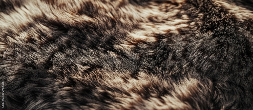 A close-up of the fur texture on an animal's coat, showcasing its softness and natural beauty. A close-up of the fur texture on an animal's coat, showcasing its softness and natural beauty.
