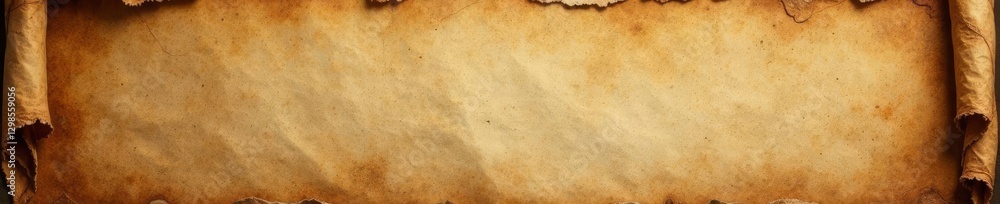 Aged, textured dark brown parchment with visible fibers, old, brown background Aged, textured dark brown parchment with visible fibers, old, brown background