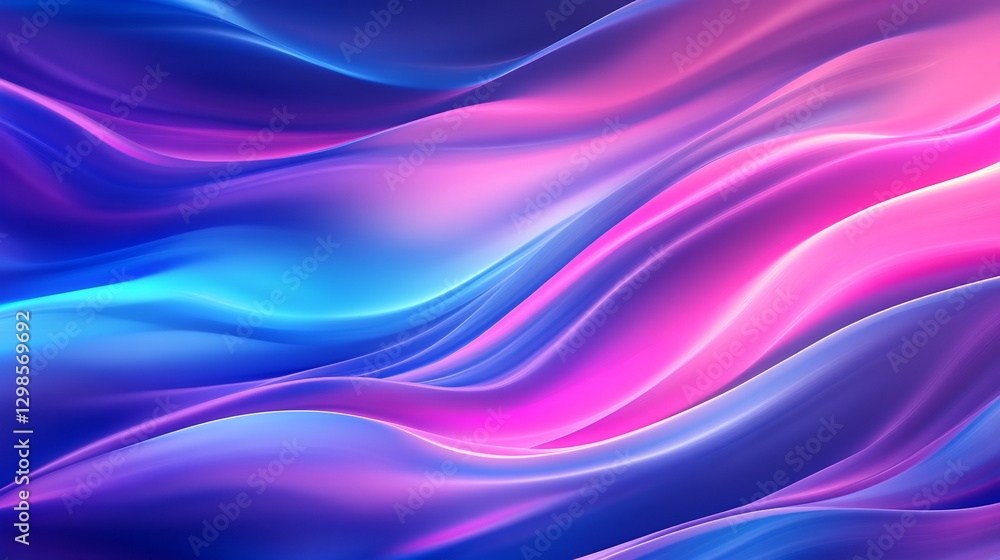 soft-glowing fluid waves violet electric blue futuristic abstract composition --ar 16:9 soft-glowing fluid waves violet electric blue futuristic abstract composition --ar 16:9