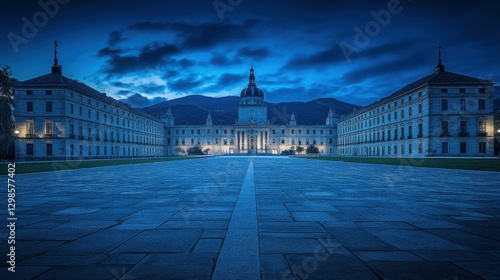 El Escorial Palace: Ancient Architecture in Madrid Suburbs, Spain