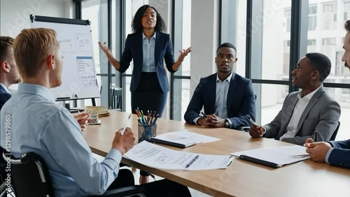 Business Meeting: Inclusive Workplace Collaboration