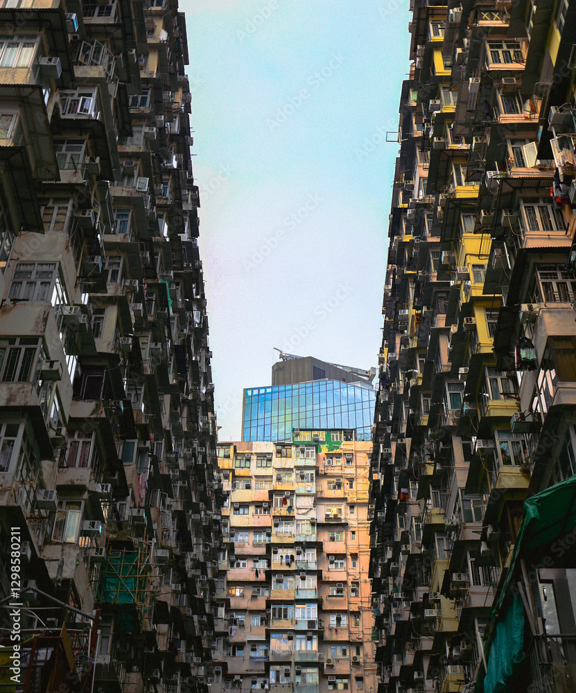 Hong Kong Urban Architecture Monster Building Hong Kong Urban Architecture Monster Building