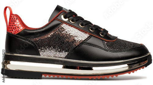 Black Sneakers, Fashionable Style