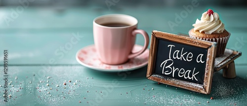 This is a close-up of playful cursive writing that reads 