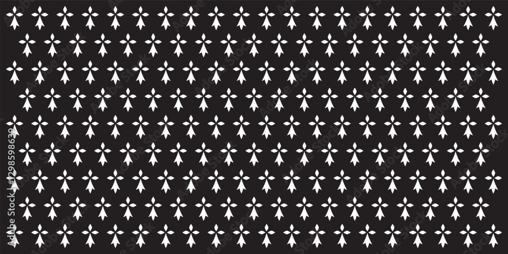FOND HERMINE SYMBOLE BRETAGNE V2 - Illustration vectorielle