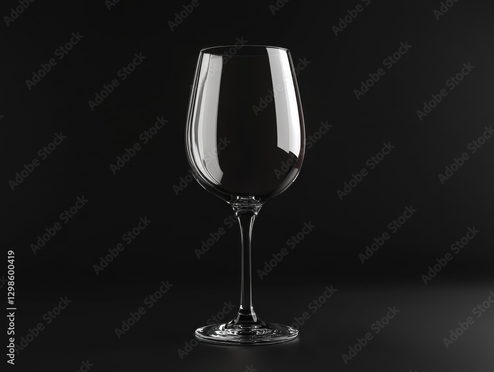 glass of red wine mock up isolated on black background glass of red wine mock up isolated on black background
