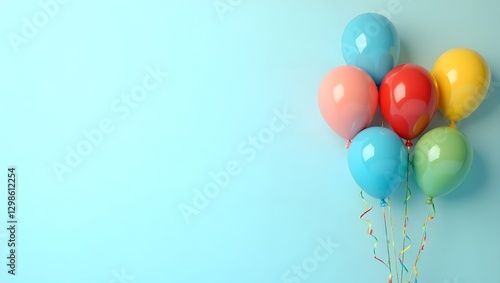Colorful Balloons with Puzzle Patterns Floating for Autism Awareness Day Celebrations