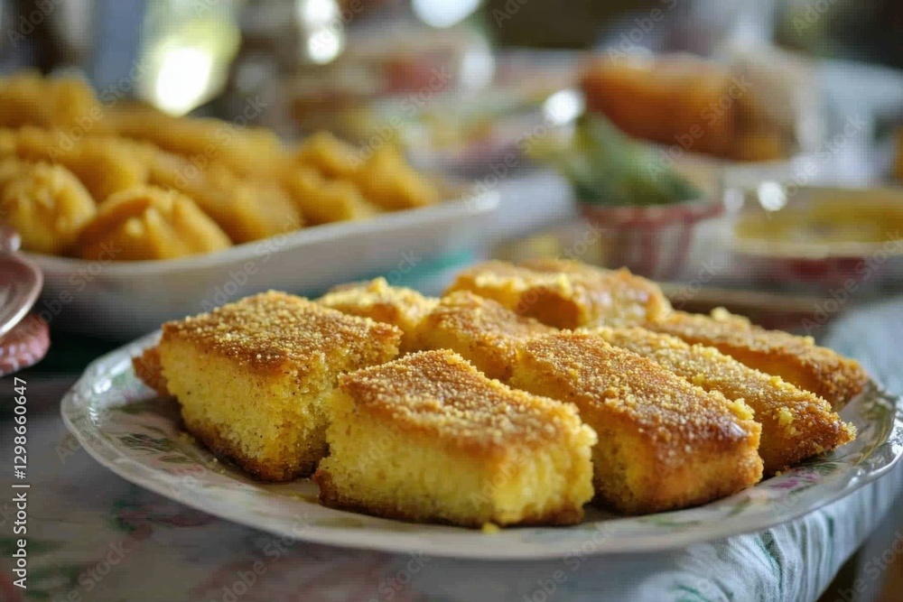 Fried Catfish Fillet Dipped in Buttermilk & Seasoned with Cornmeal: A Southern Tradition Fried Catfish Fillet Dipped in Buttermilk & Seasoned with Cornmeal: A Southern Tradition
