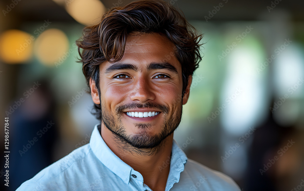 Young Professional Headshot with Warm Smile Young Professional Headshot with Warm Smile