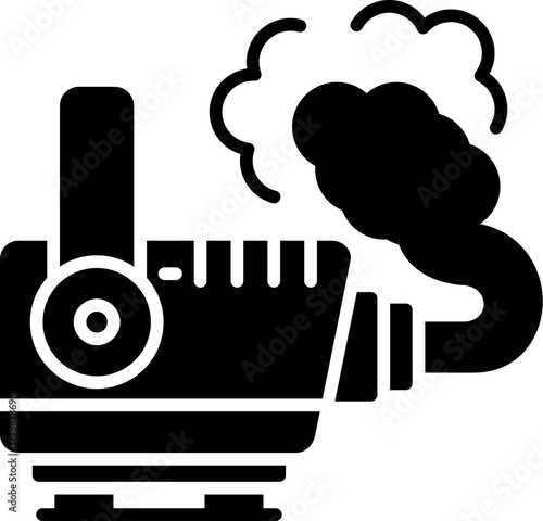 Smoke Machine Icon Vector Element