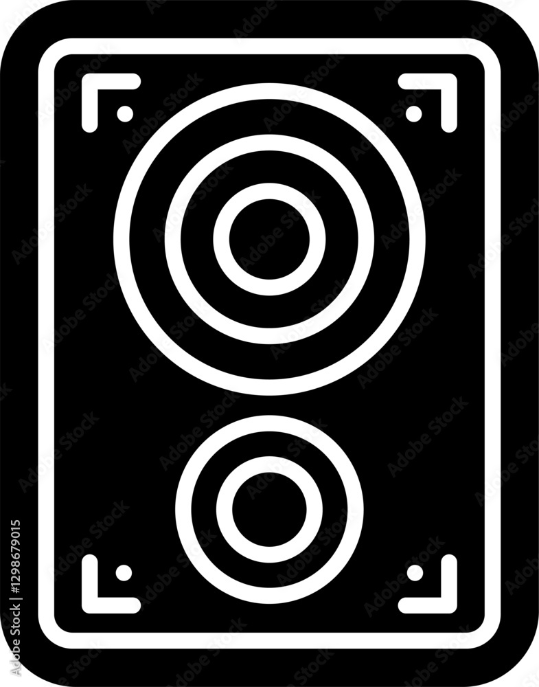 Speakers Icon Vector Element