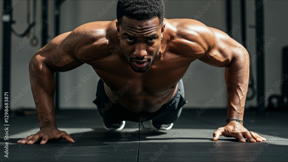 High-intensity push-up strength workout High-intensity push-up strength workout