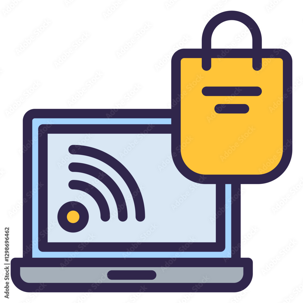 Online Shopping Icon Online Shopping Icon