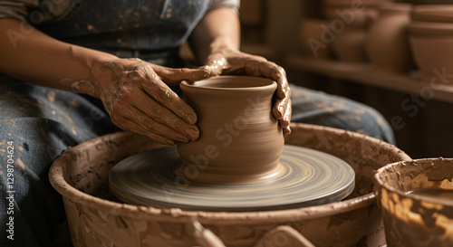 hands of a potter