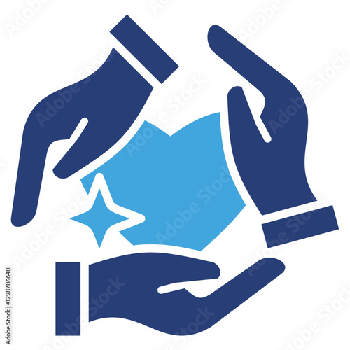 Empathy Two Color Icon