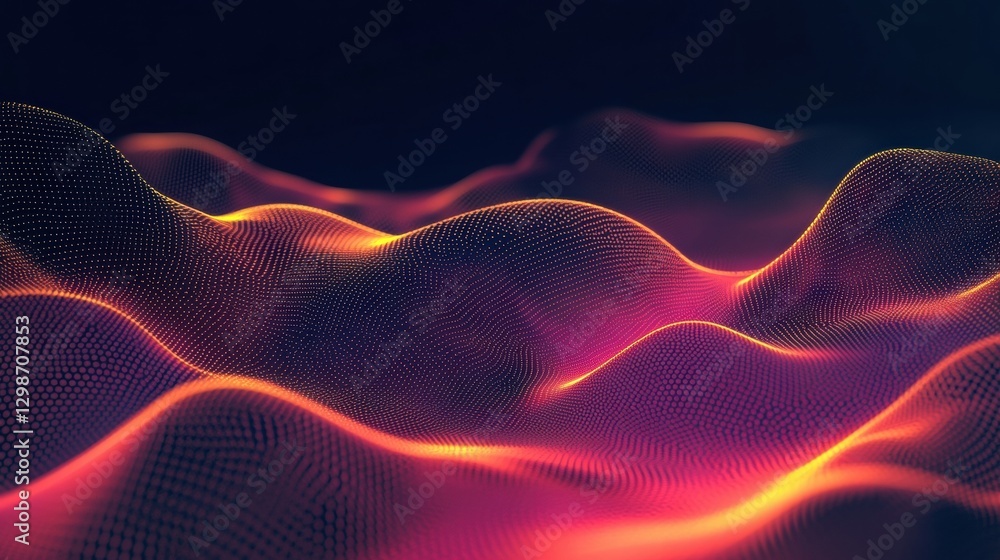 Fototapeta premium abstract colorful wave background