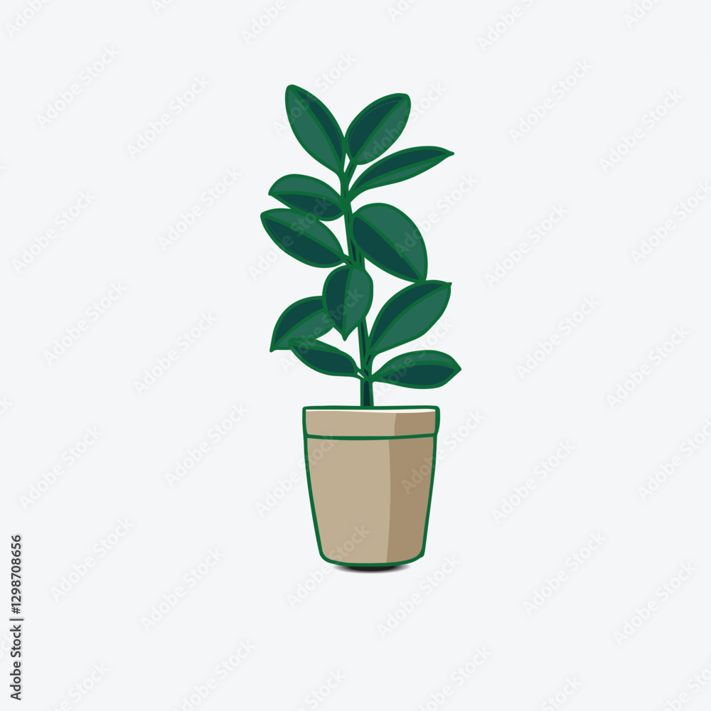green plant in a pot green plant in a pot