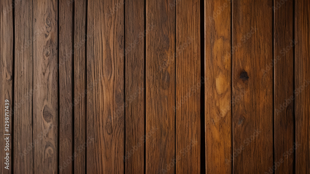 Vertical wooden planks forming a dark brown textured background, ideal for rustic and natural designs Vertical wooden planks forming a dark brown textured background, ideal for rustic and natural designs