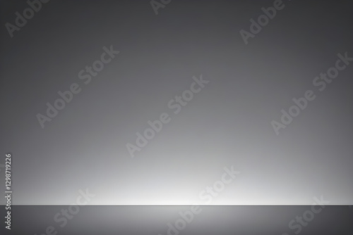 Wallpaper Mural Empty gray studio background with soft gradient and lighting perfect for product placement and showcasing Torontodigital.ca