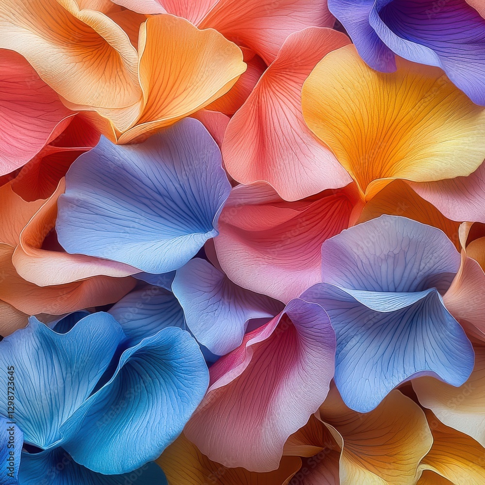 Beautiful bunch of colorful flowers displaying a stunning variety of shapes and petals in a cheerful floral arrangement Beautiful bunch of colorful flowers displaying a stunning variety of shapes and petals in a cheerful floral arrangement