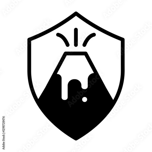 Volcanic Eruption Icon