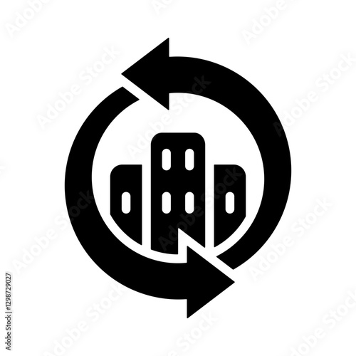 Infrastructure Recovery Icon