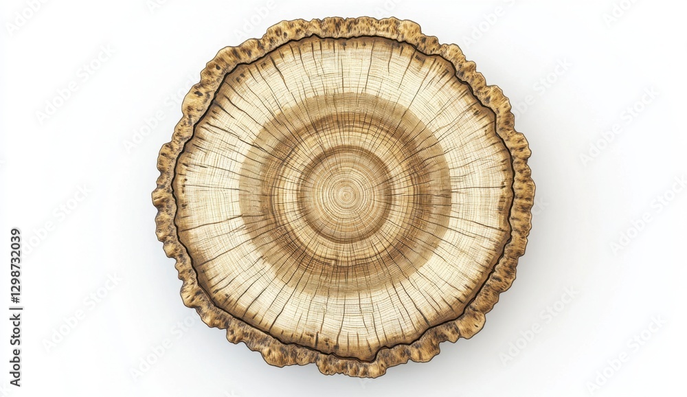Rustic Wooden Round Cutting Board with Natural Edge Detail Rustic Wooden Round Cutting Board with Natural Edge Detail