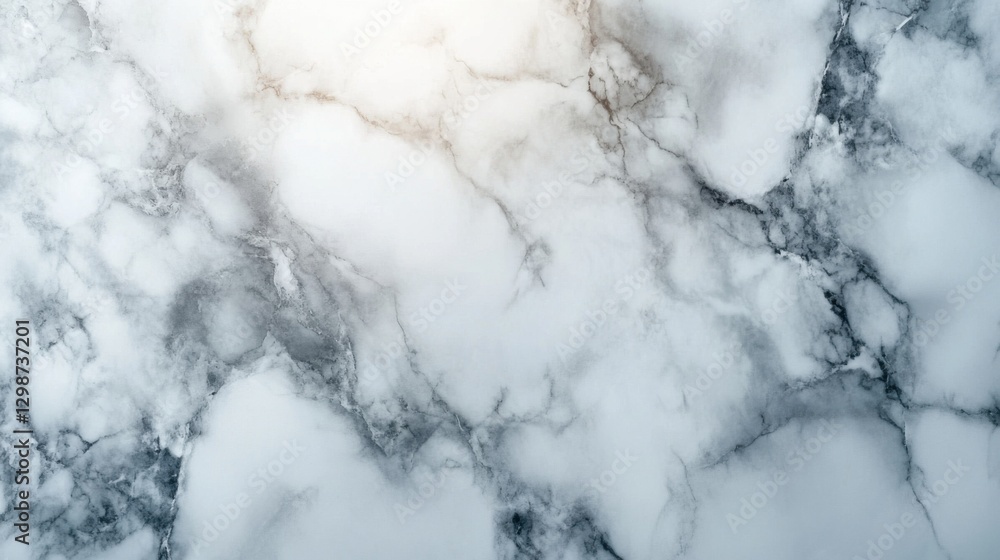 Obraz premium Seamless blue-gray granite terrazzo flooring, natural stone patterns, ideal for contemporary interiors