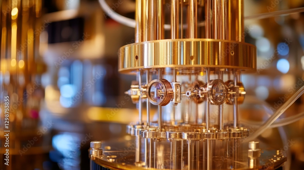 Obraz premium Exploring the future of quantum computing revolutionizing technology and information processing