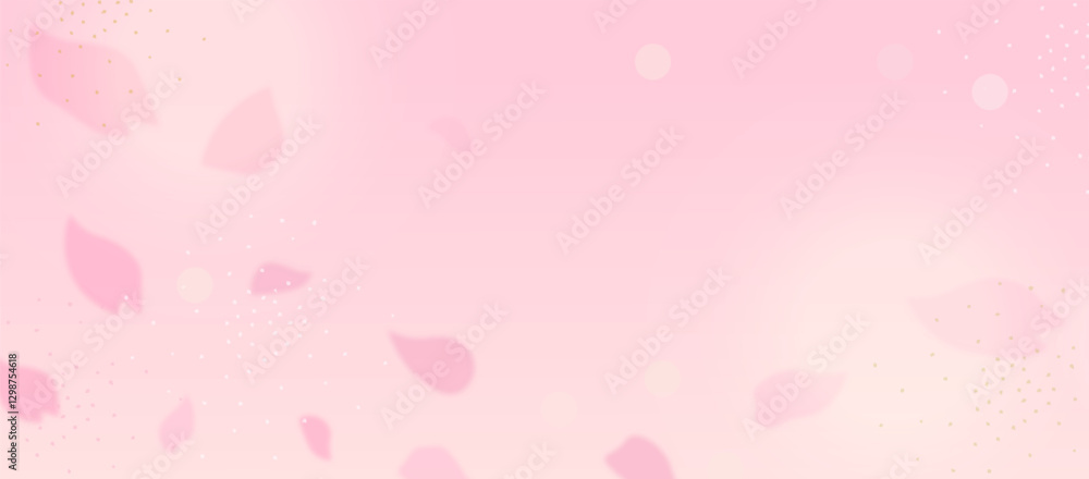 Soft Pink Sakura Petal Background for Romantic and Elegant Spring Designs, Soft pastel pink background with falling petals
Soft Pink Sakura Petal Background for Romantic and Elegant Spring Designs, Soft pastel pink background with falling petals