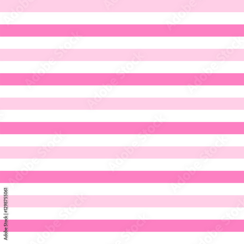 Soft Pink Striped Seamless Pattern for Elegant and Minimalist Designs, Simple pink horizontal stripes seamless pattern
