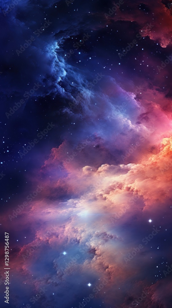 Fototapeta premium Galaxy wallpaper astronomy universe outdoors.