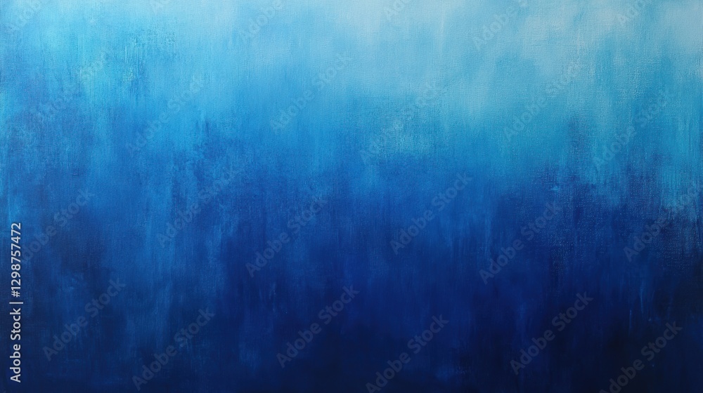 Obraz premium Abstract blue gradient background texture for design, wallpaper, or art projects featuring soothing hues and modern aesthetic for creative professionals.