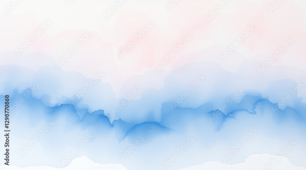 Soft Watercolor Abstract Soft Watercolor Abstract