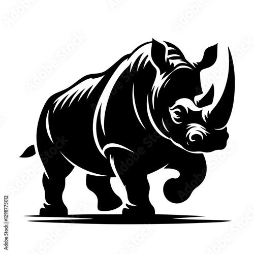 rhino vector illustration