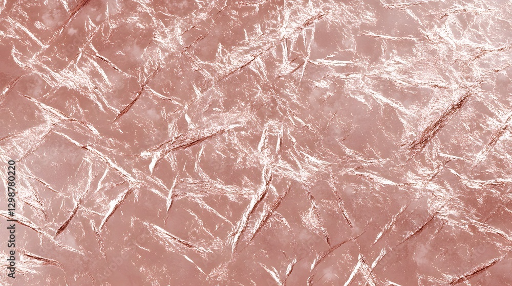 Fototapeta premium Rose Gold Foil Texture Abstract Background