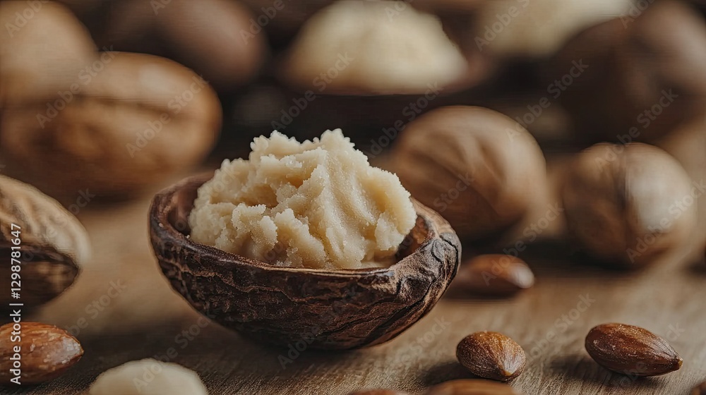 Shea nut filled with shea butter Shea nut filled with shea butter