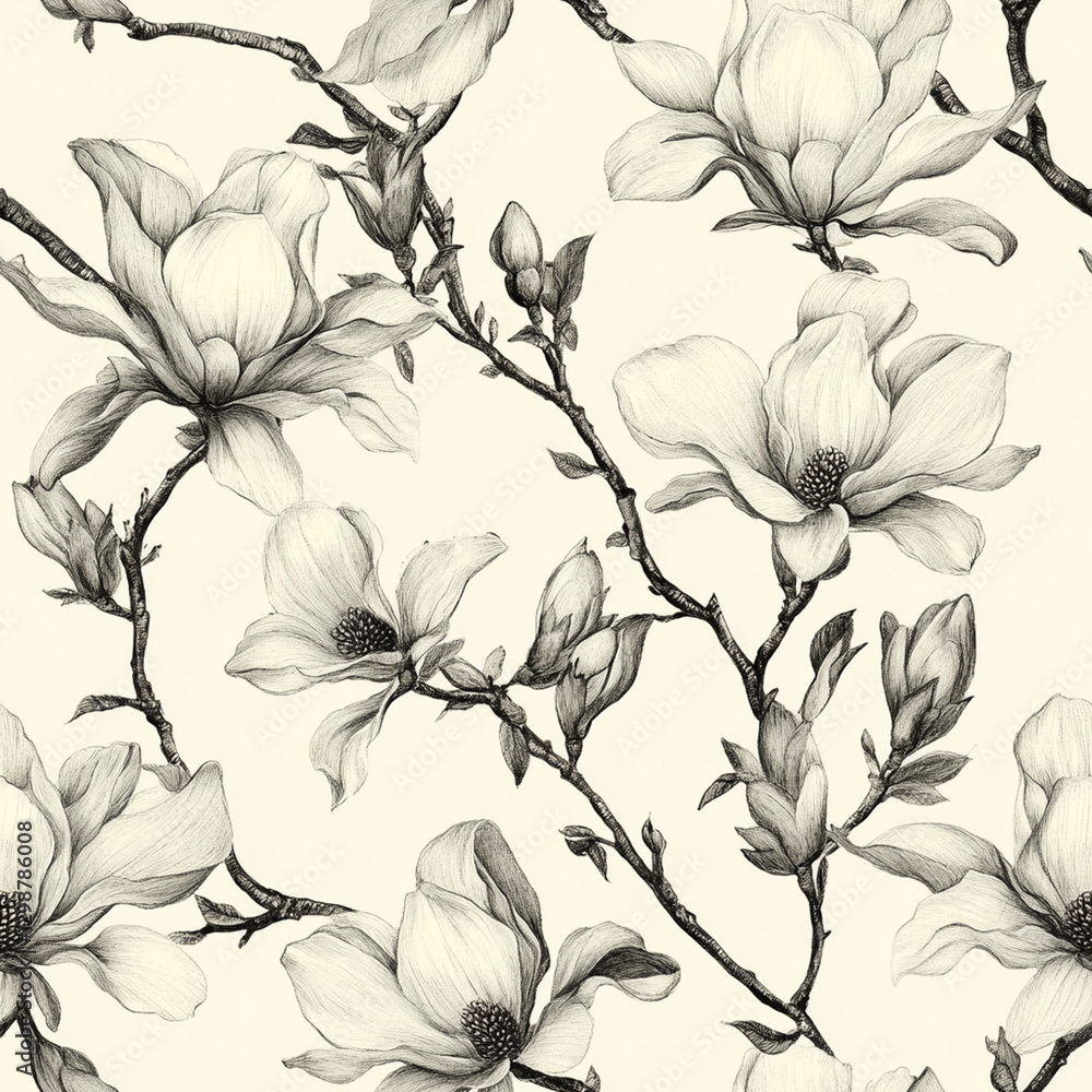 Fototapeta premium seamless pattern digital paper